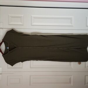 Old Navy Ribbed Maternity Dress
